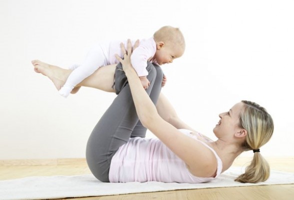 El Pilates me ayudó a mi cuerpo a recuperarse después de dar a luz